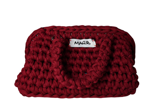 Clutch with Handles - Red